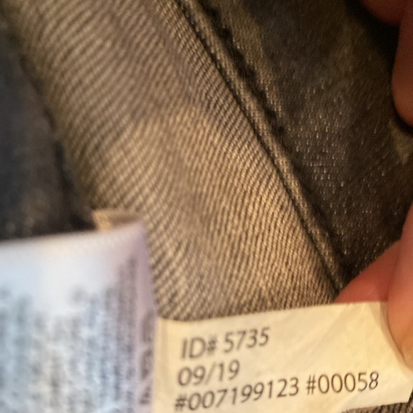 Express High Rise Hyper Stretch Ankle Jeans 12.5/13”W x 36”L - Picture 10 of 11